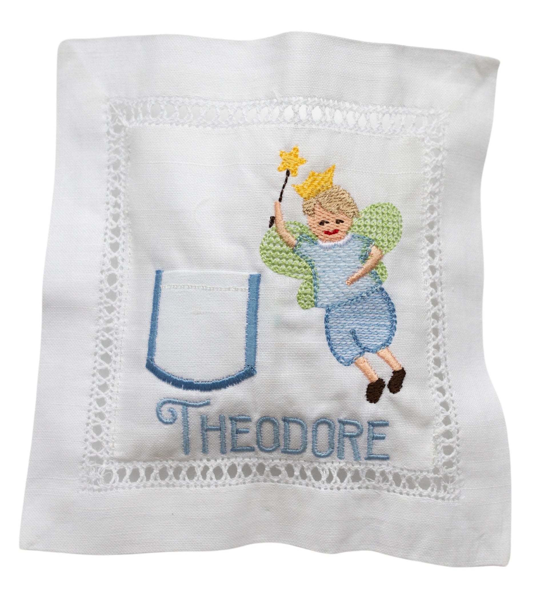 Tooth Fairy Boy Small Pillow (6 inch)