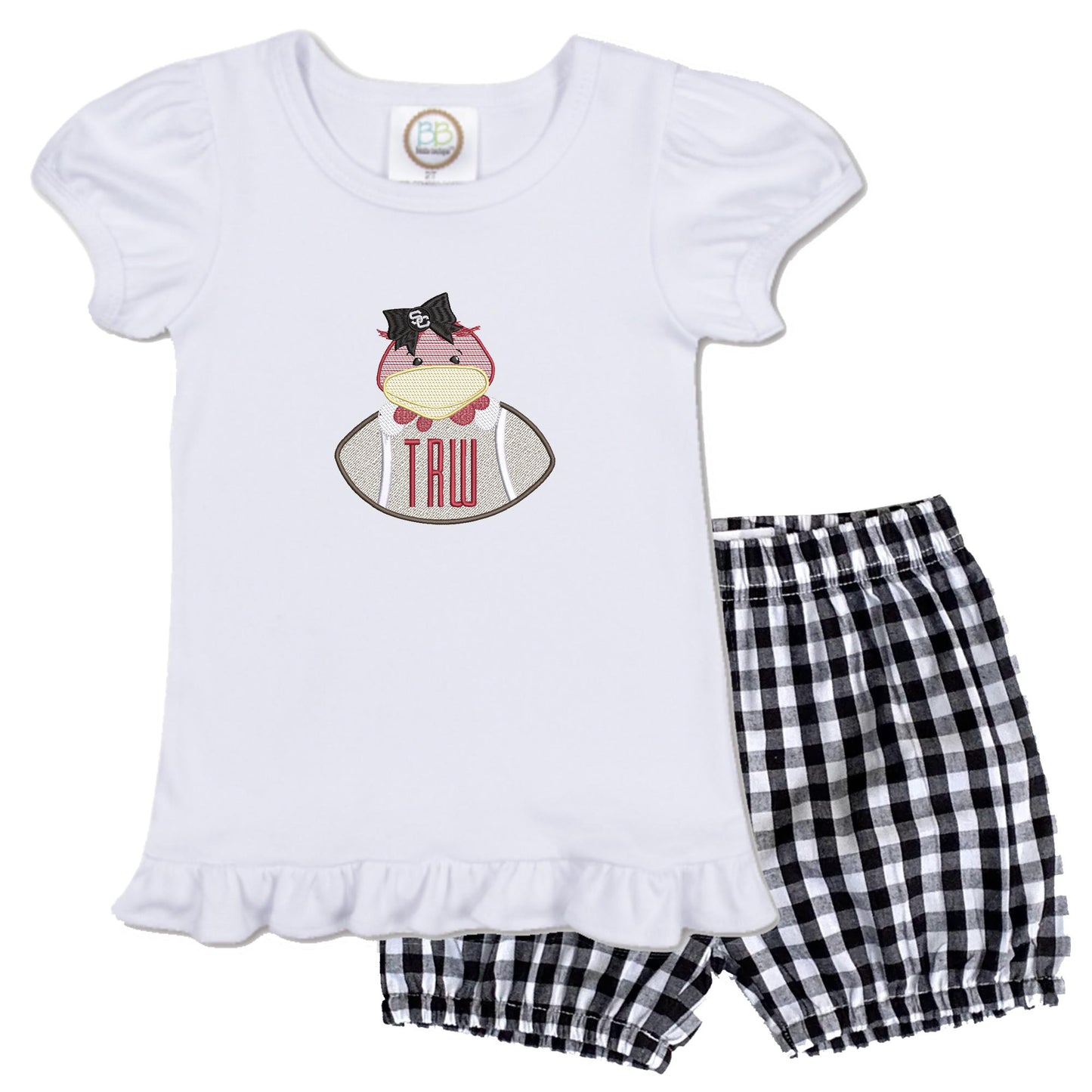 University of South Carolina girls' outfit