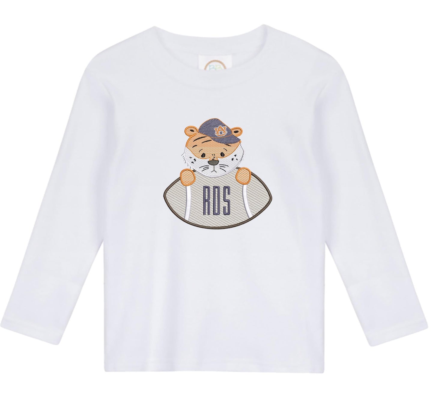 Auburn University boys' outfit with corduroy pants