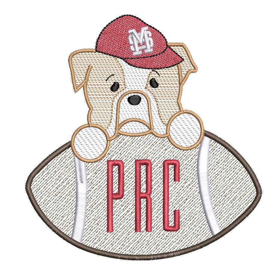 Bulldog Baby Football boys' outfit black gingham shorts MS