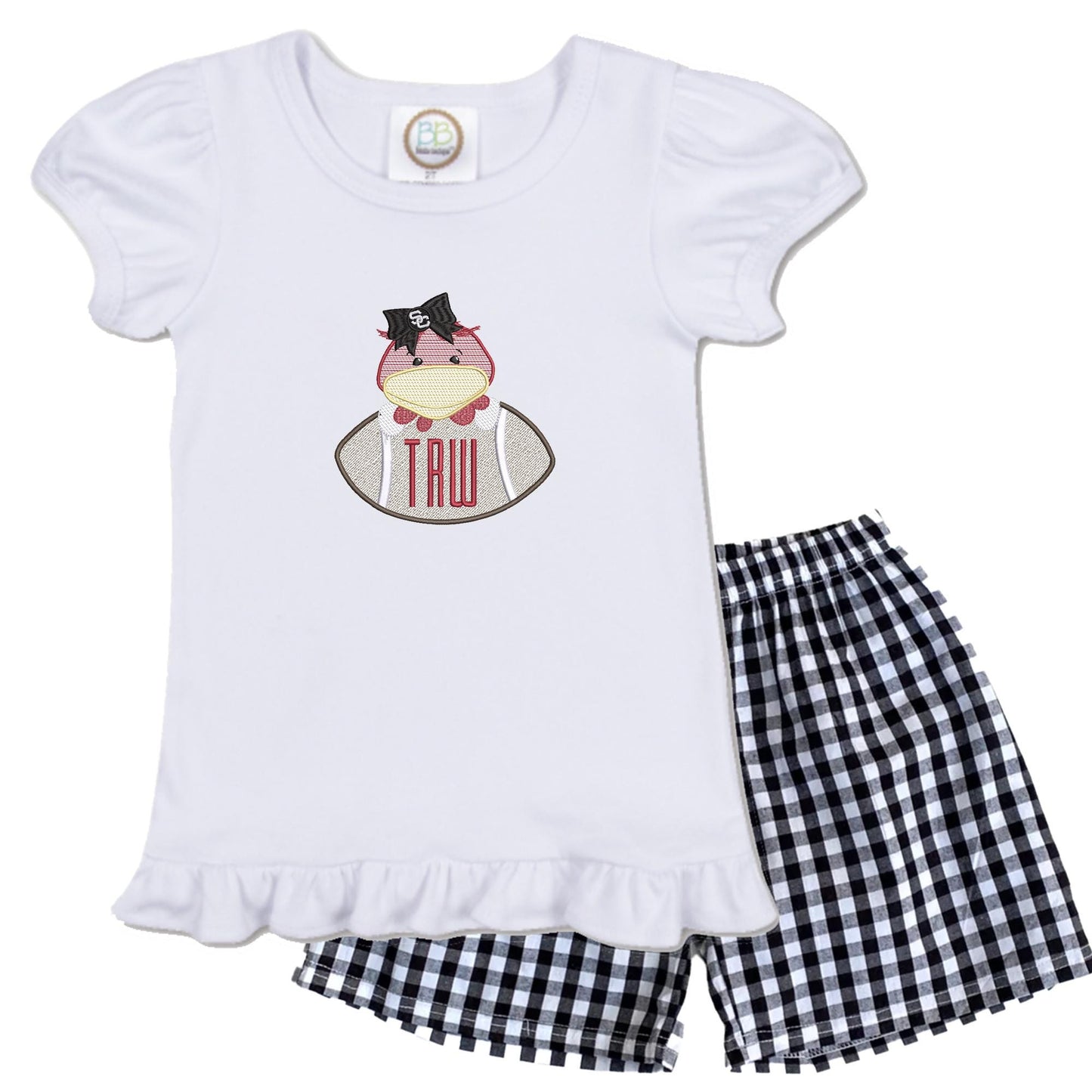 University of South Carolina girls' outfit