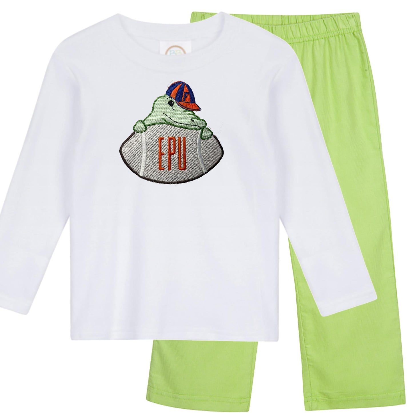 Florida boys' long sleeve outfit with corduroy pants
