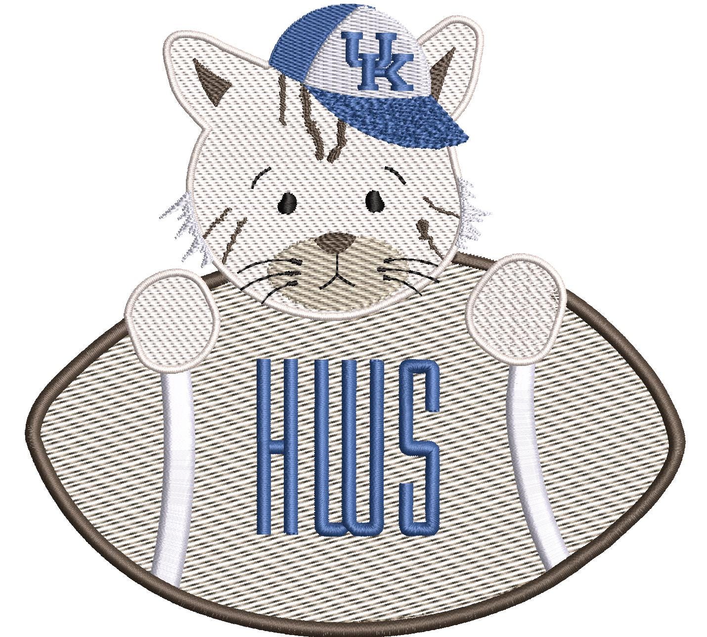 Kentucky boys' long sleeve outfit with gingham pants
