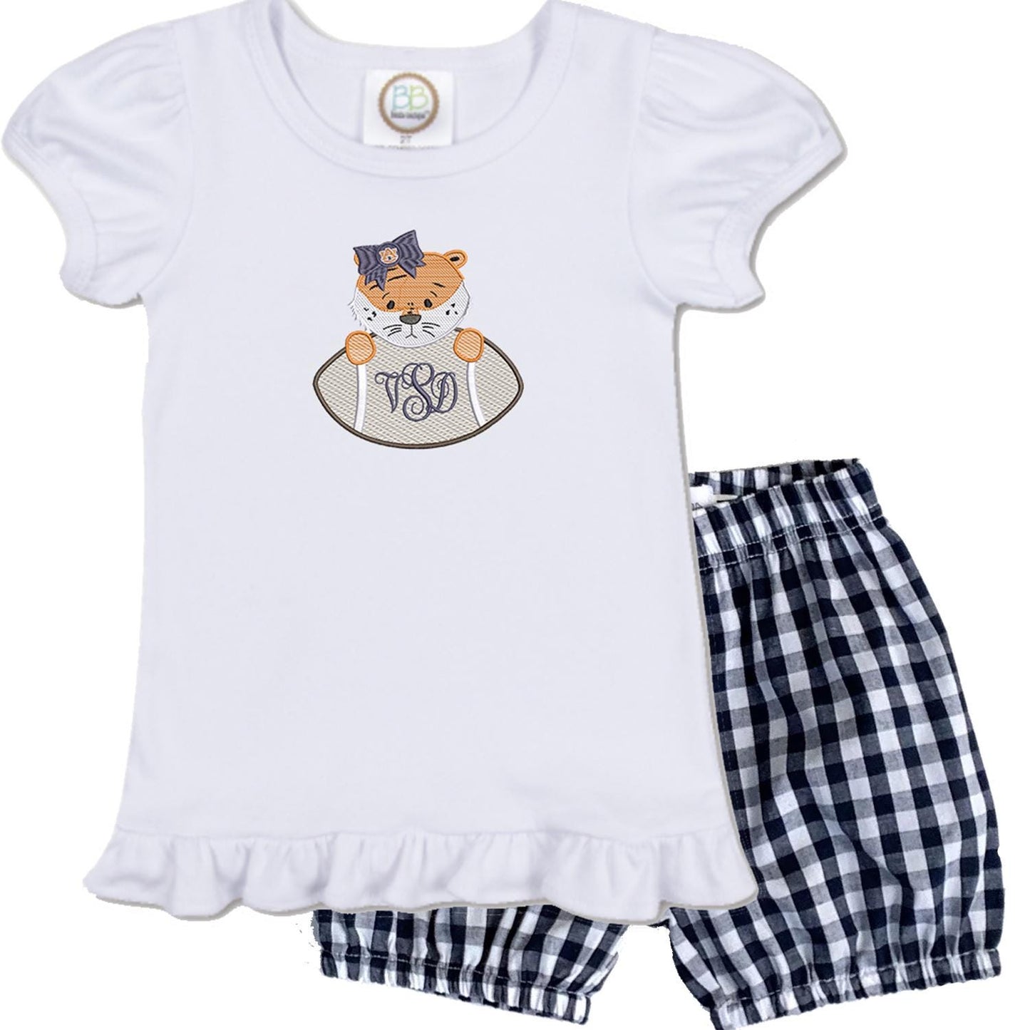 Tiger Cub - girls short sleeve outfit