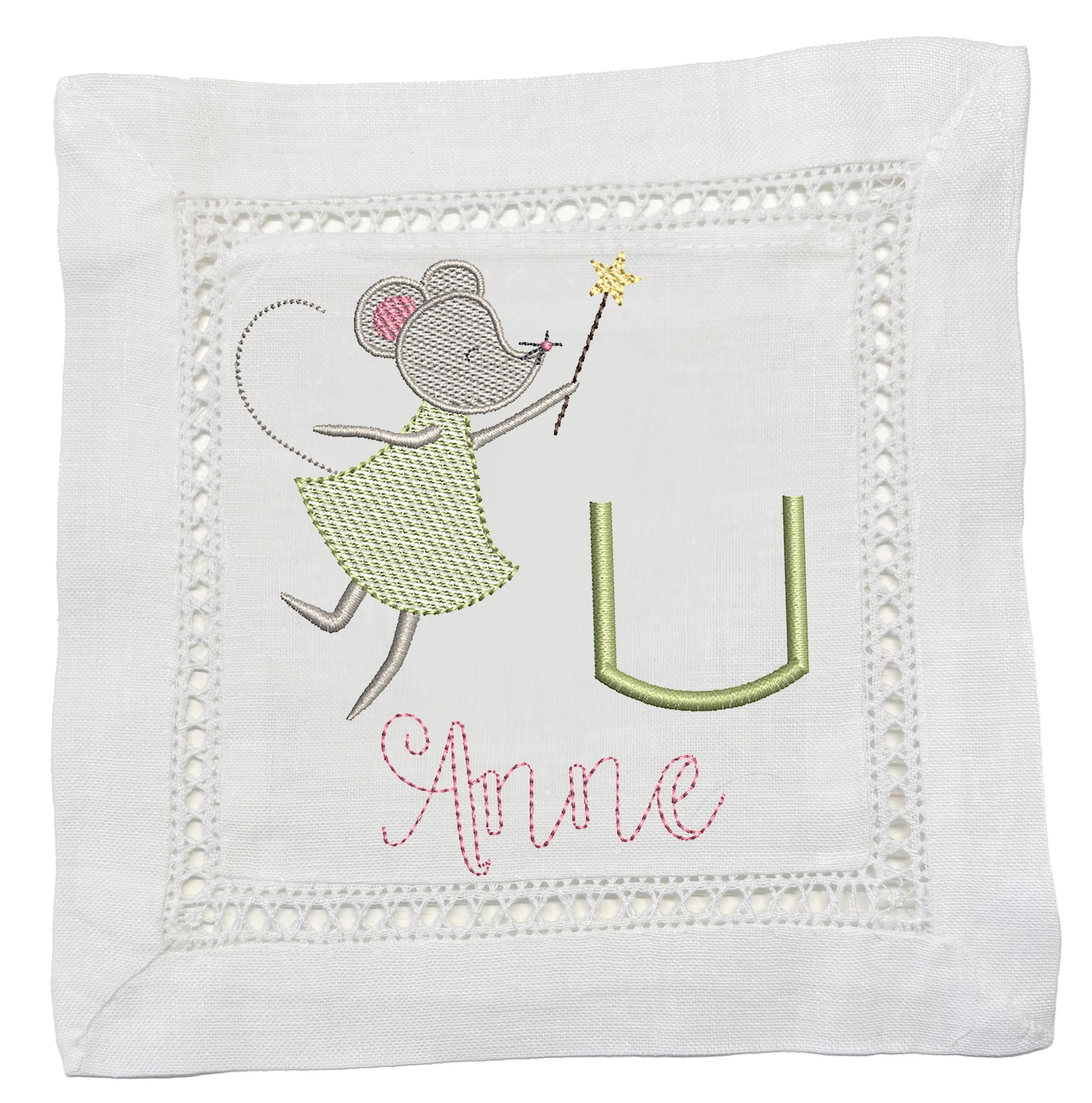 Tooth Fairy Dancing Mouse Small Pillow (6 inch)