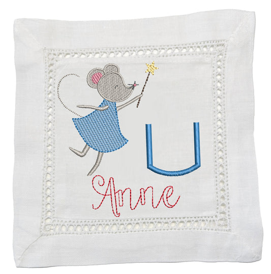 Tooth Fairy Dancing Mouse Small Pillow (6 inch)