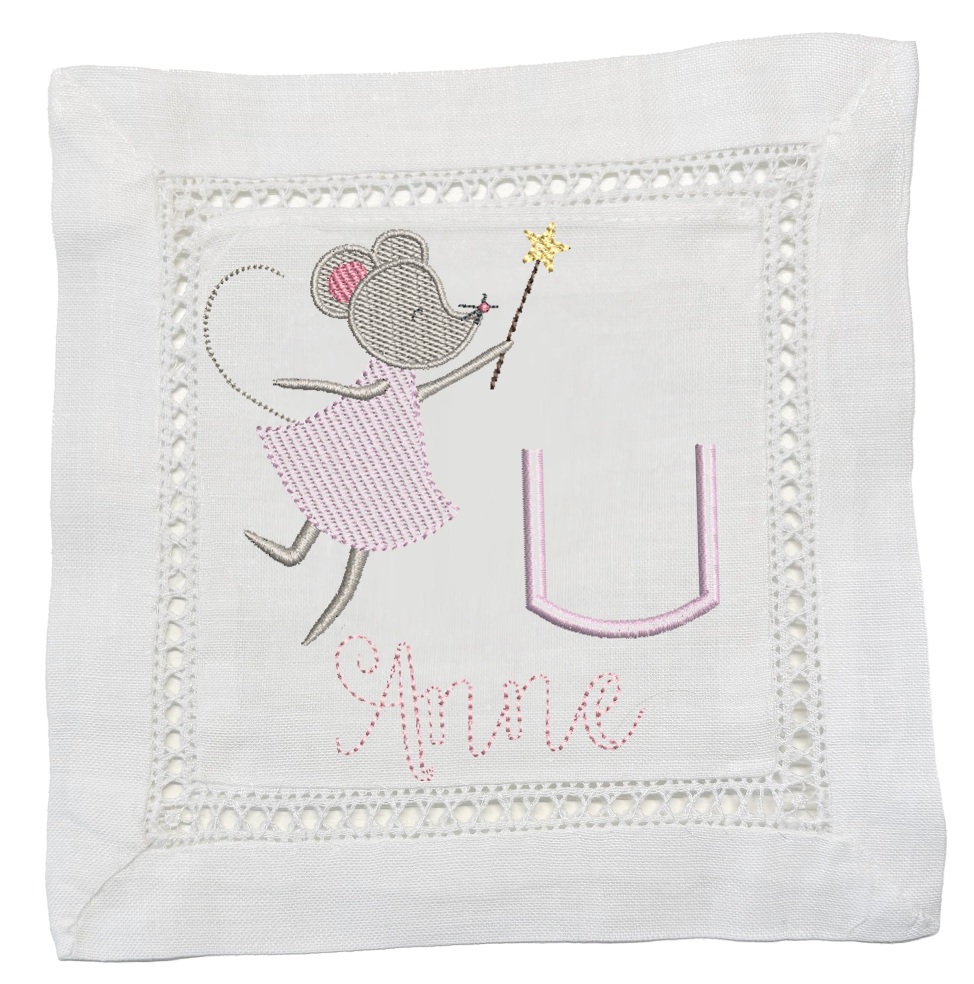 Tooth Fairy Dancing Mouse Small Pillow (6 inch)