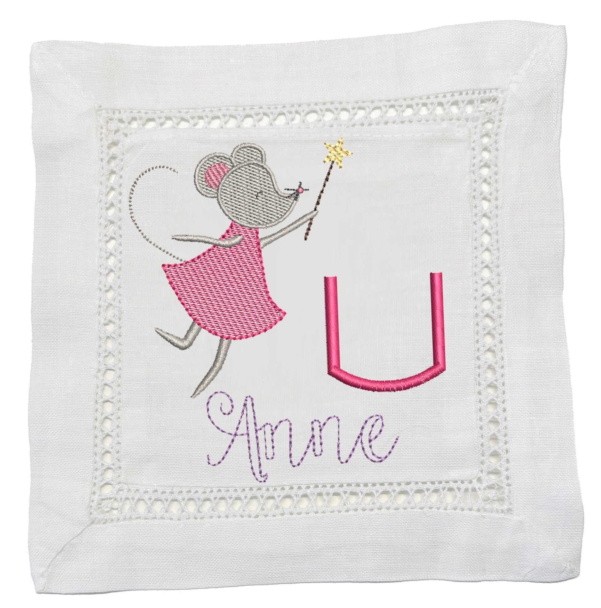 Tooth Fairy Dancing Mouse Small Pillow (6 inch)