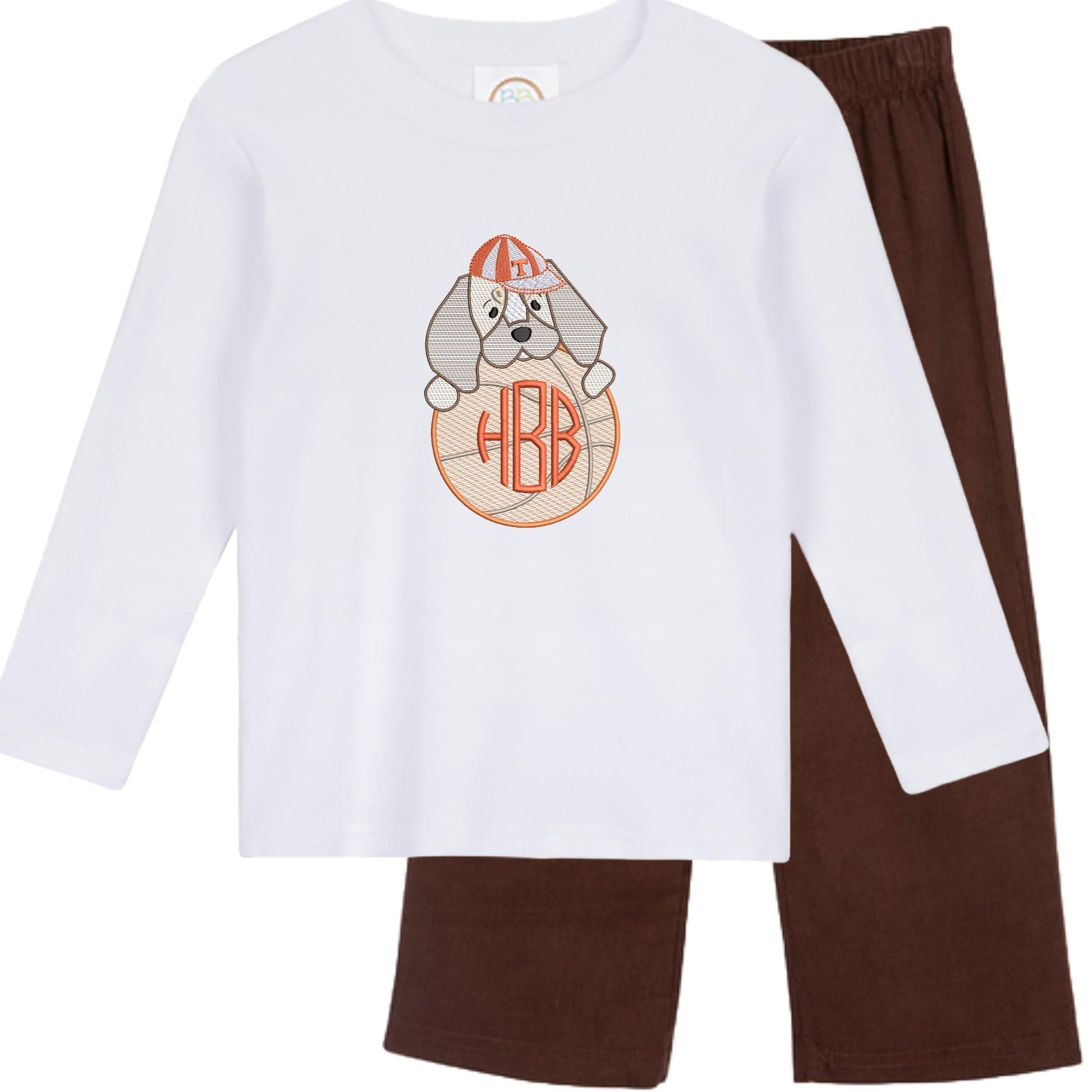 Bluetick Hound Basketball boys' outfit long