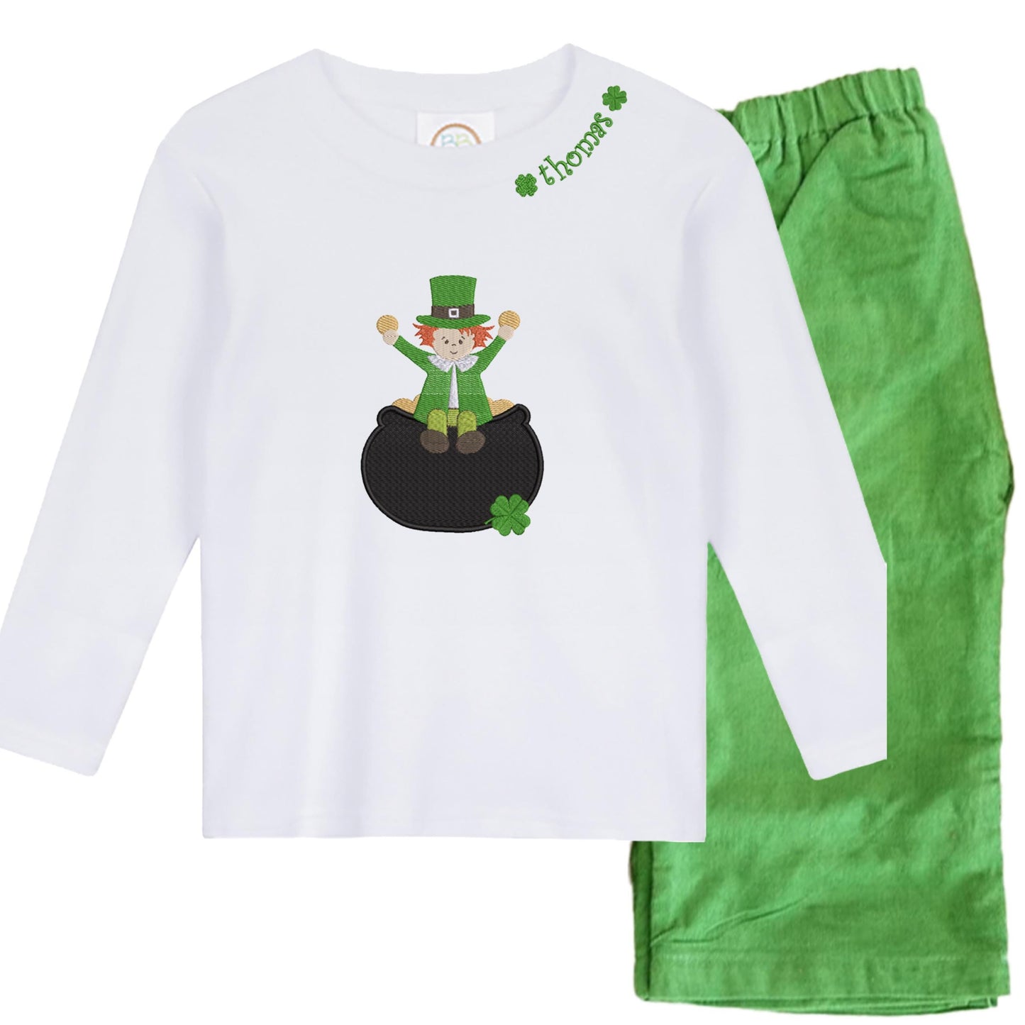 St. Patrick's Day boys' outfit long