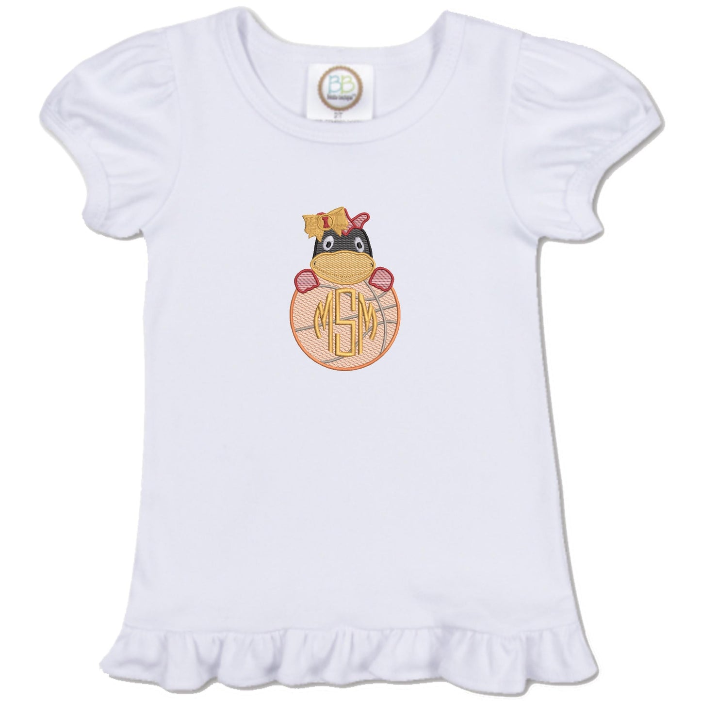 Iowa State Basketball girls' outfit short sleeve