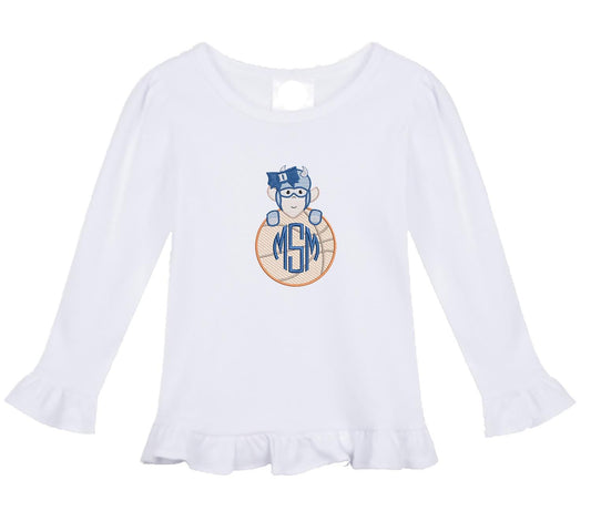 Baby Devil Basketball girls' outfit