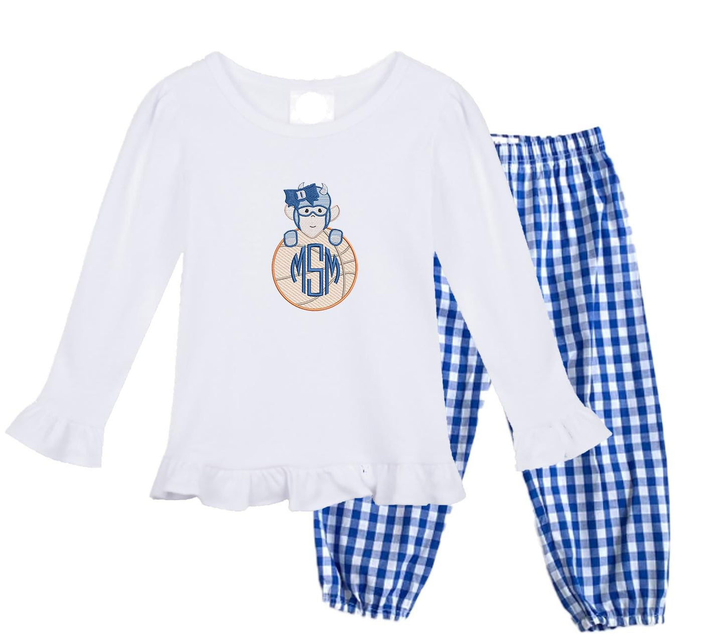 Baby Devil Basketball girls' outfit