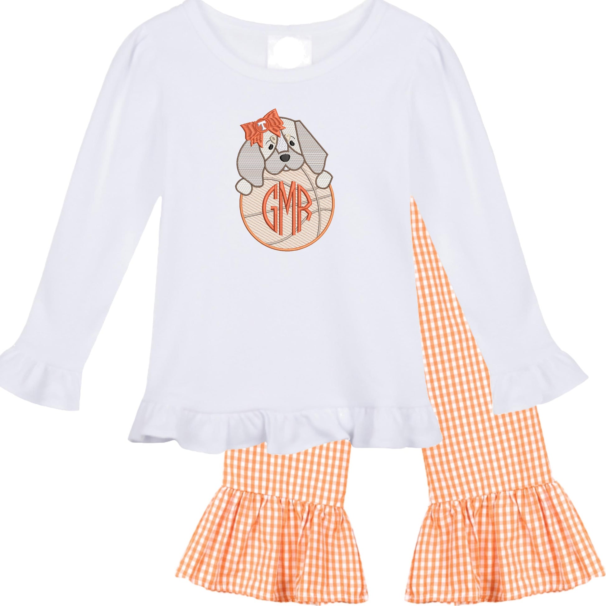 Bluetick Hound Basketball girls' outfit long
