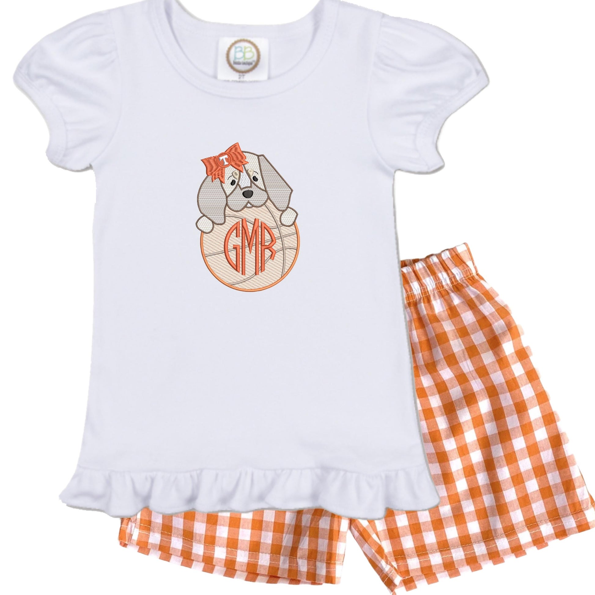 Bluetick Hound Basketball girls' outfit short