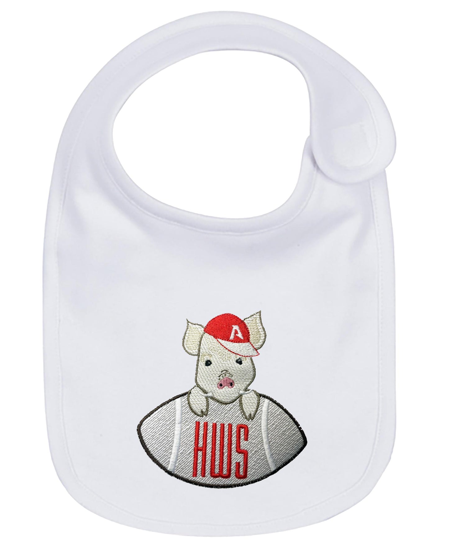 Arkansas embroidered bib, burpcloth and blanket set - personalized