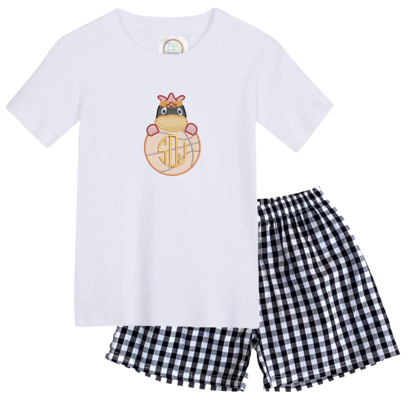 Iowa State Basketball boys' outfit short sleeve