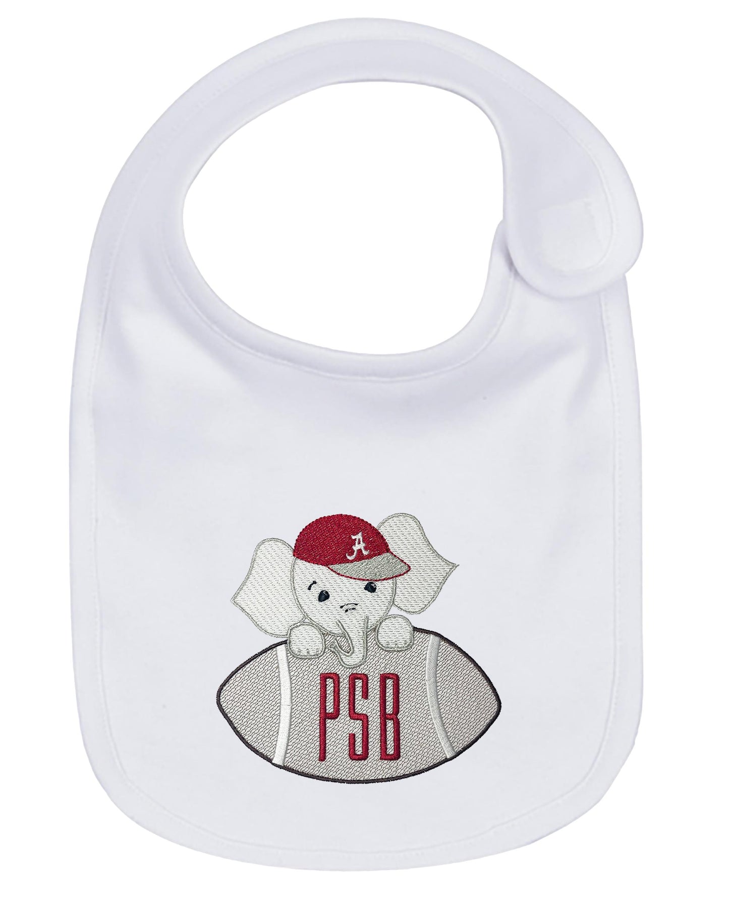 Alabama embroidered bib, burpcloth and blanket set - personalized