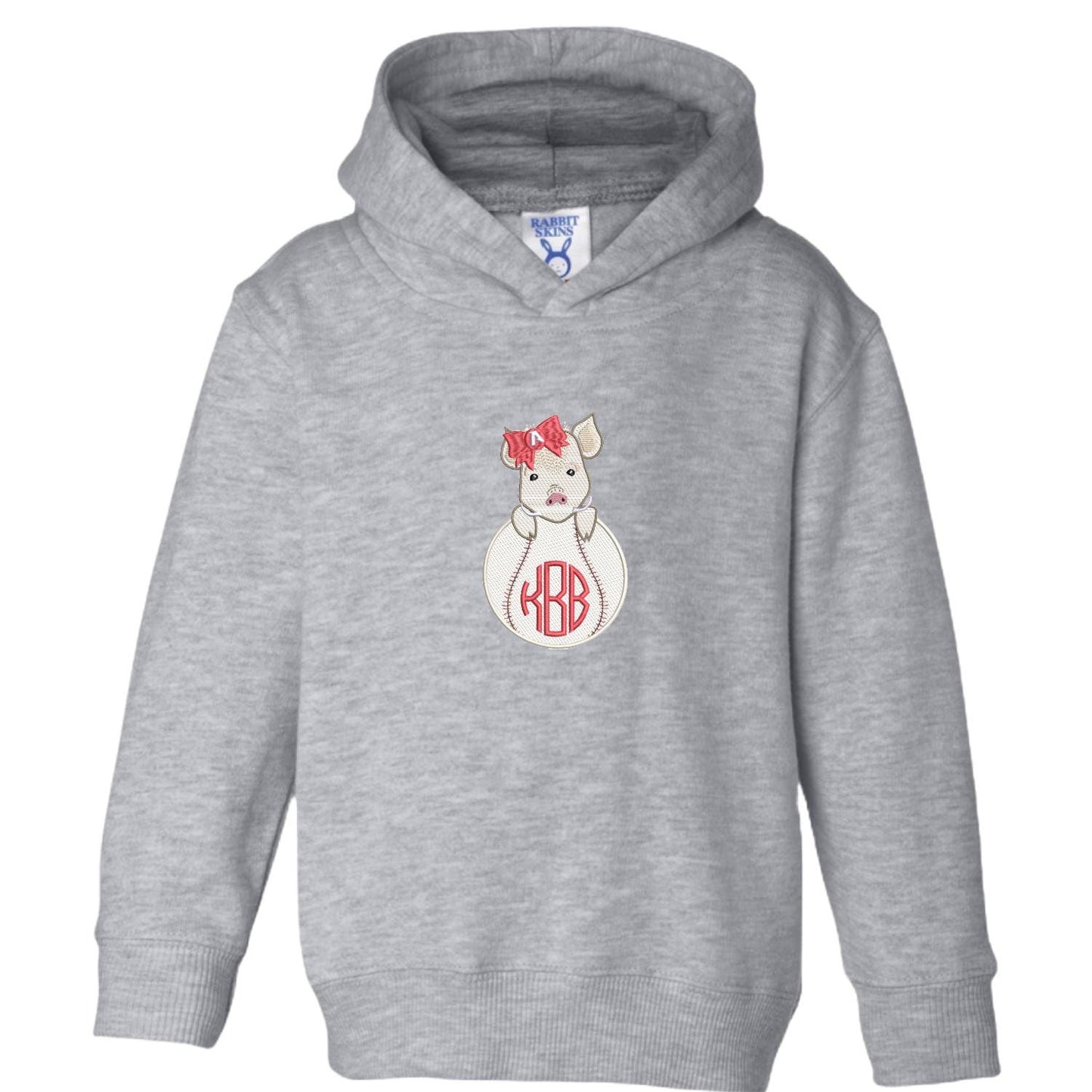 Arkansas Baseball girls' hoodie