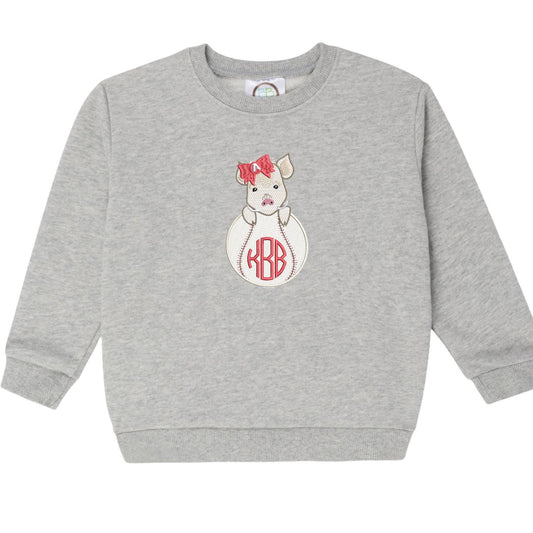 Baby Wild Hog Basketball girls' sweatshirt