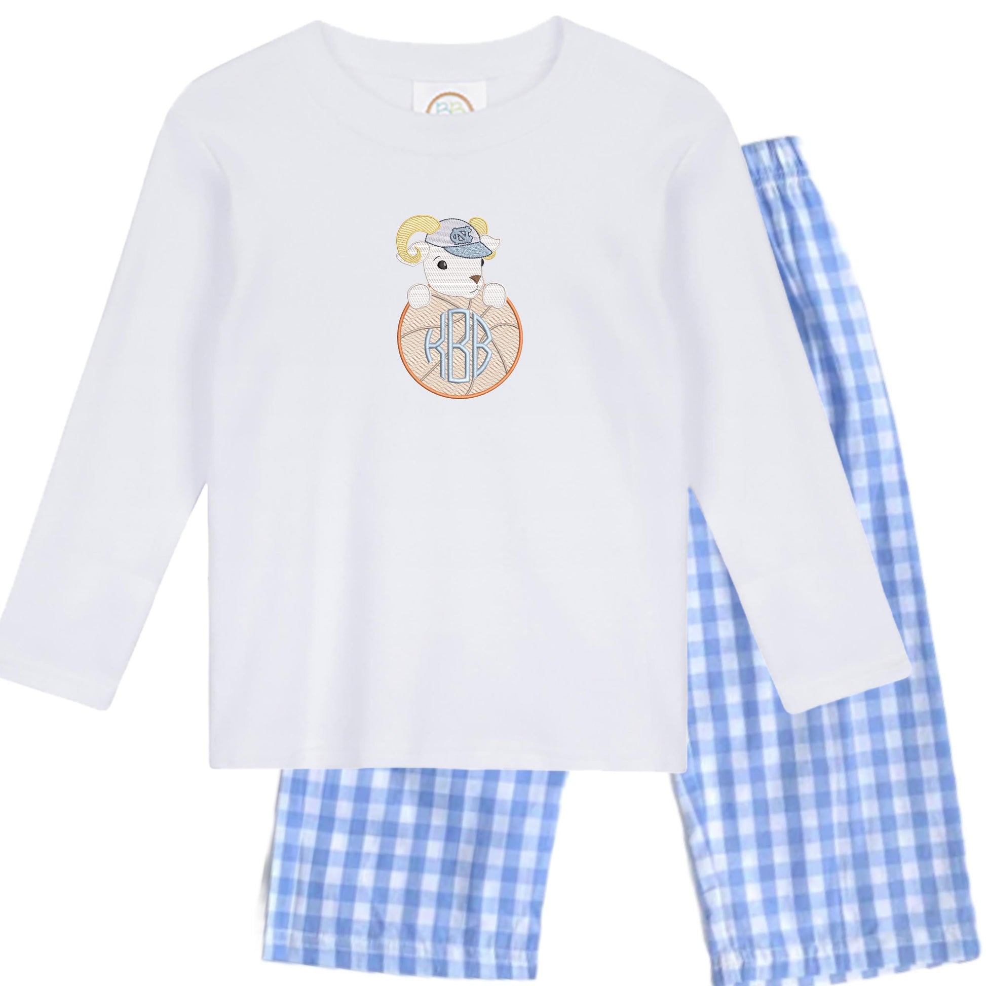 Baby Ram Basketball boys' outfit long sleeve