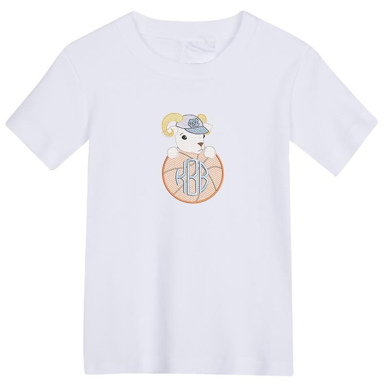 Baby Ram Basketball boys' outfit short sleeve