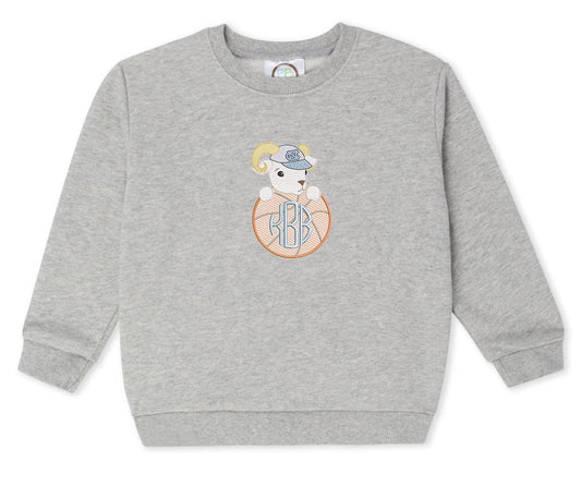 Baby Ram Basketball boys' sweatshirt