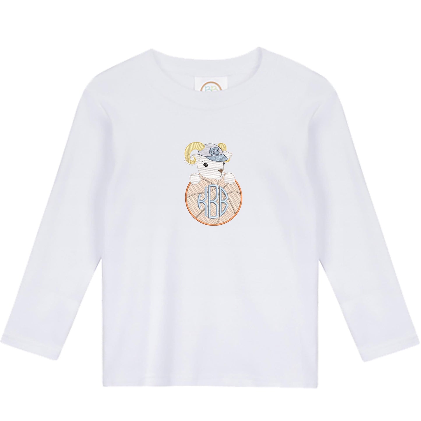 Baby Ram Basketball boys' outfit long sleeve