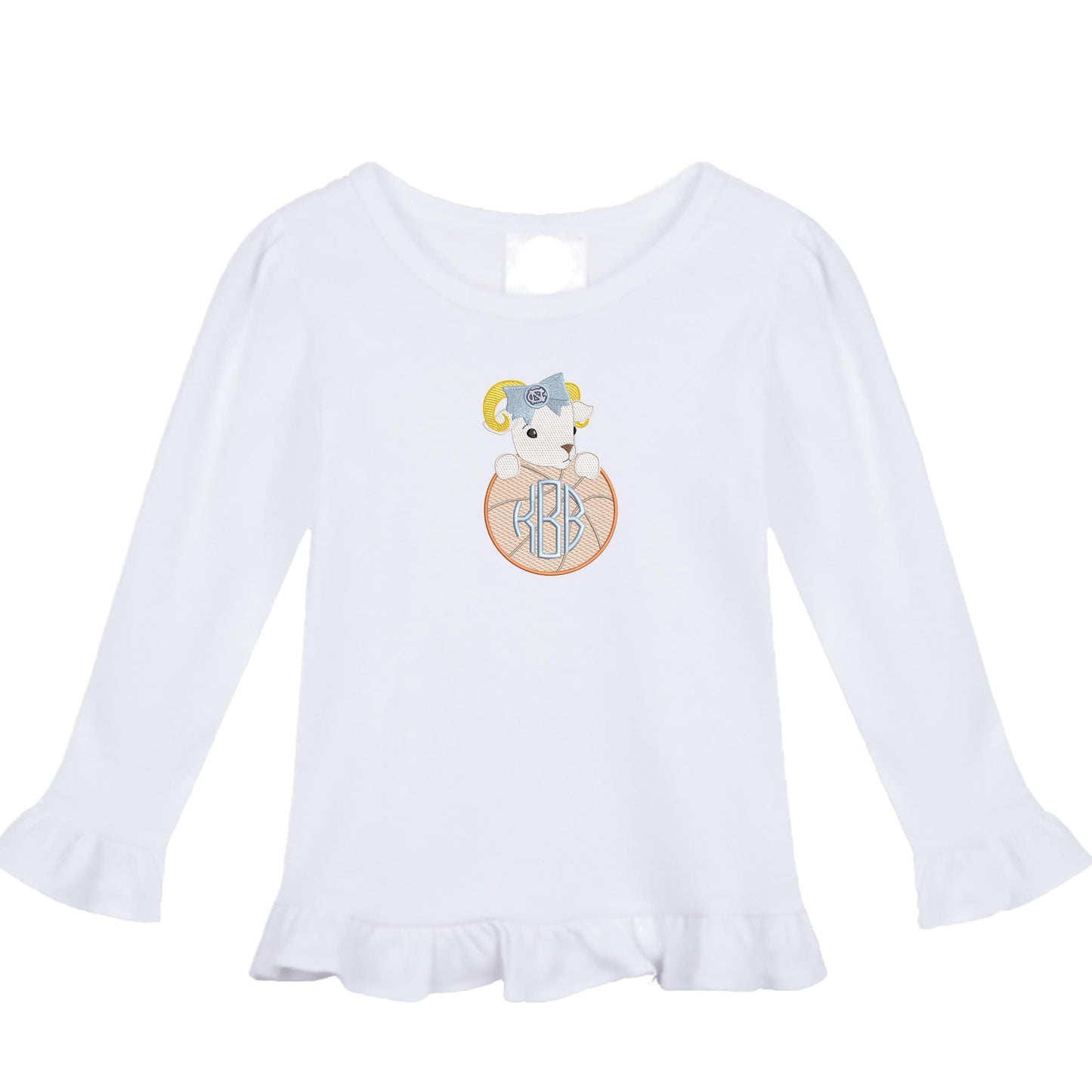 Baby Ram Basketball girls' outfit long sleeve