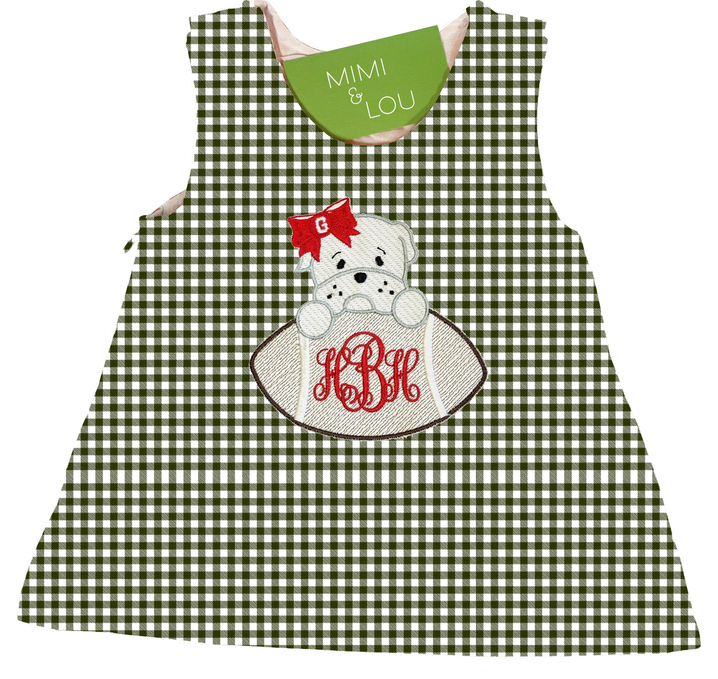 Baby Bulldog gingham dress