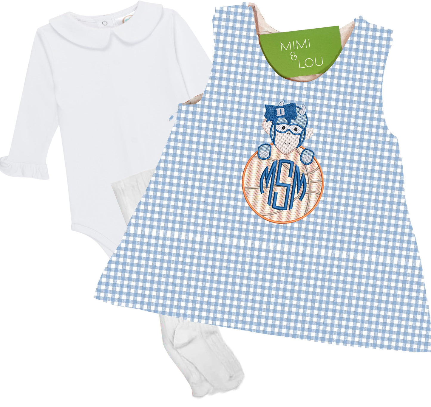Baby Devil gingham dress