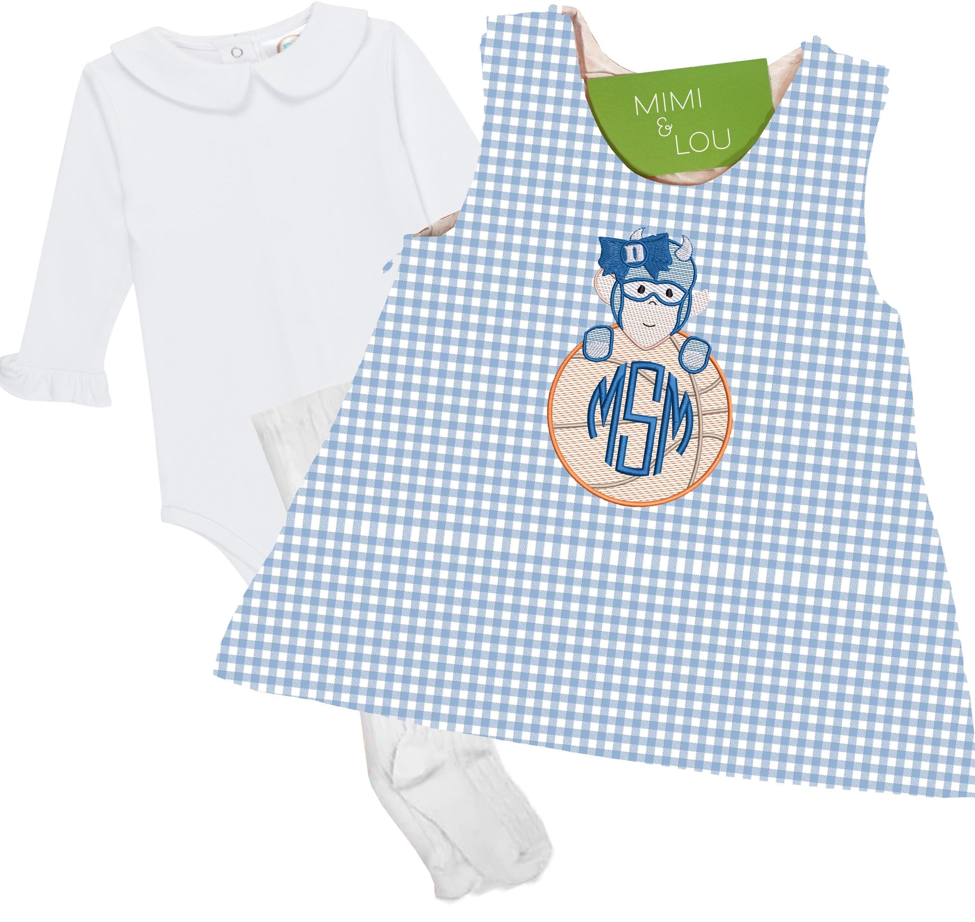 Baby Devil gingham dress