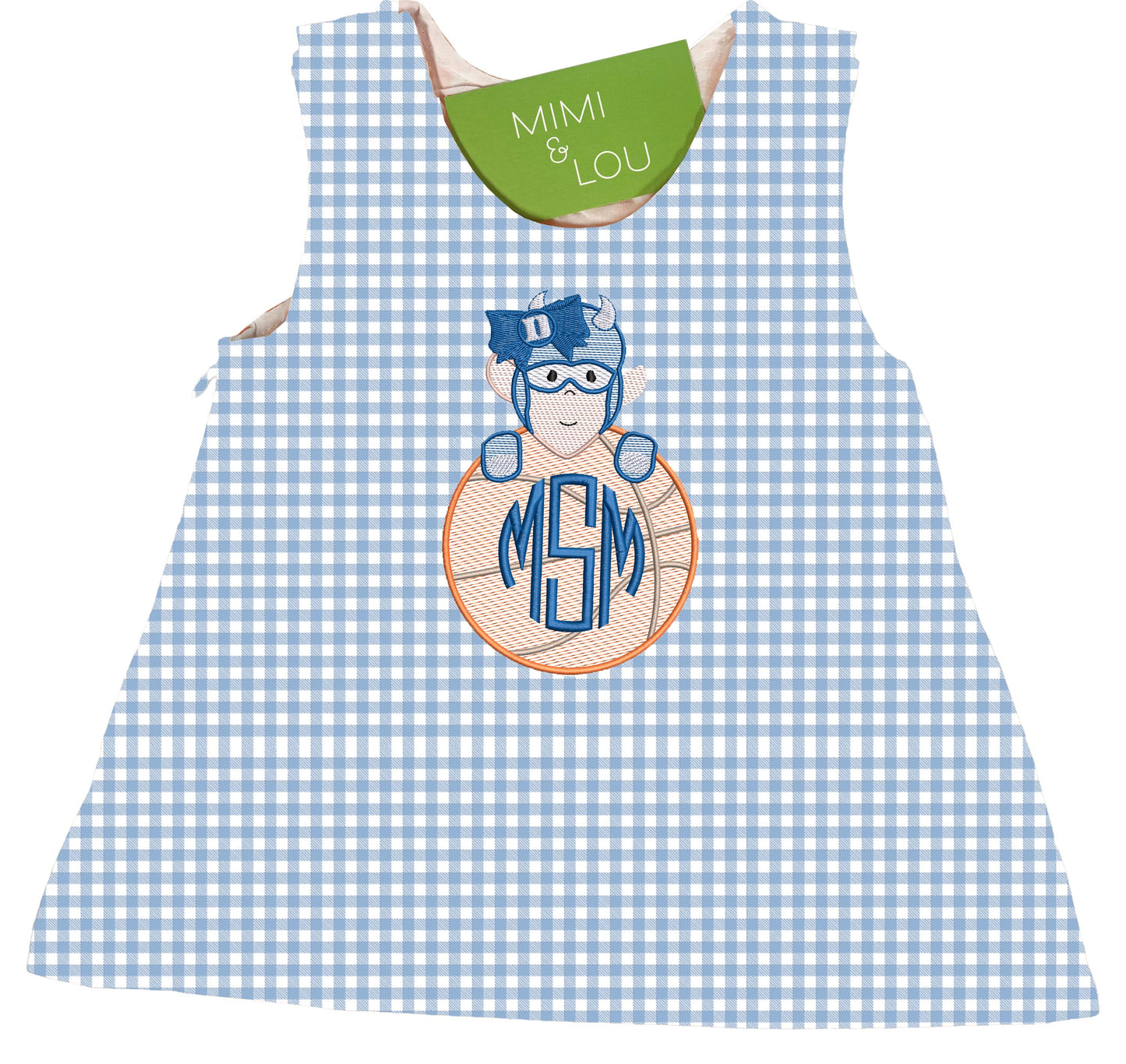 Baby Devil gingham dress
