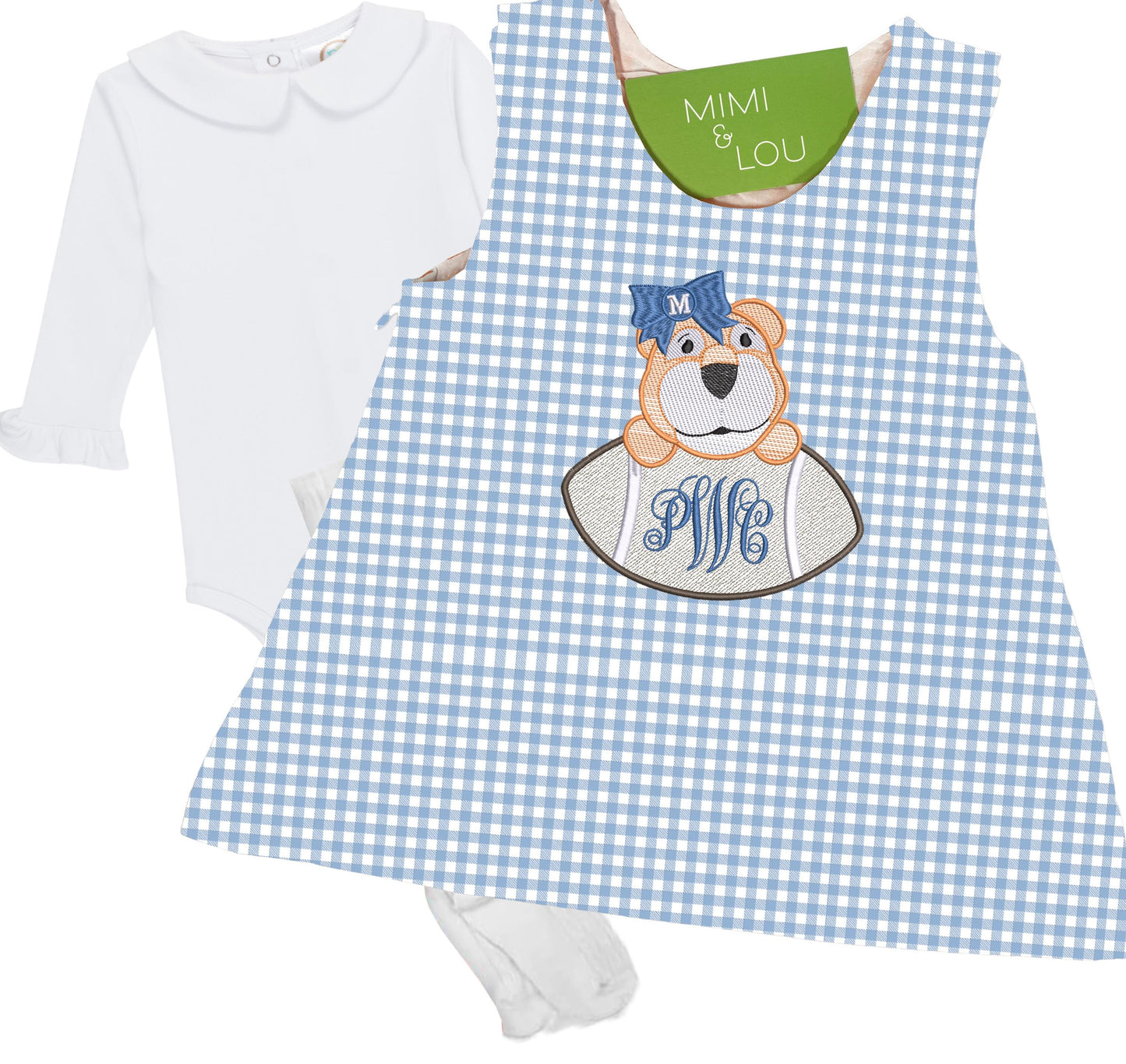 Baby Tiger gingham dress Memphis