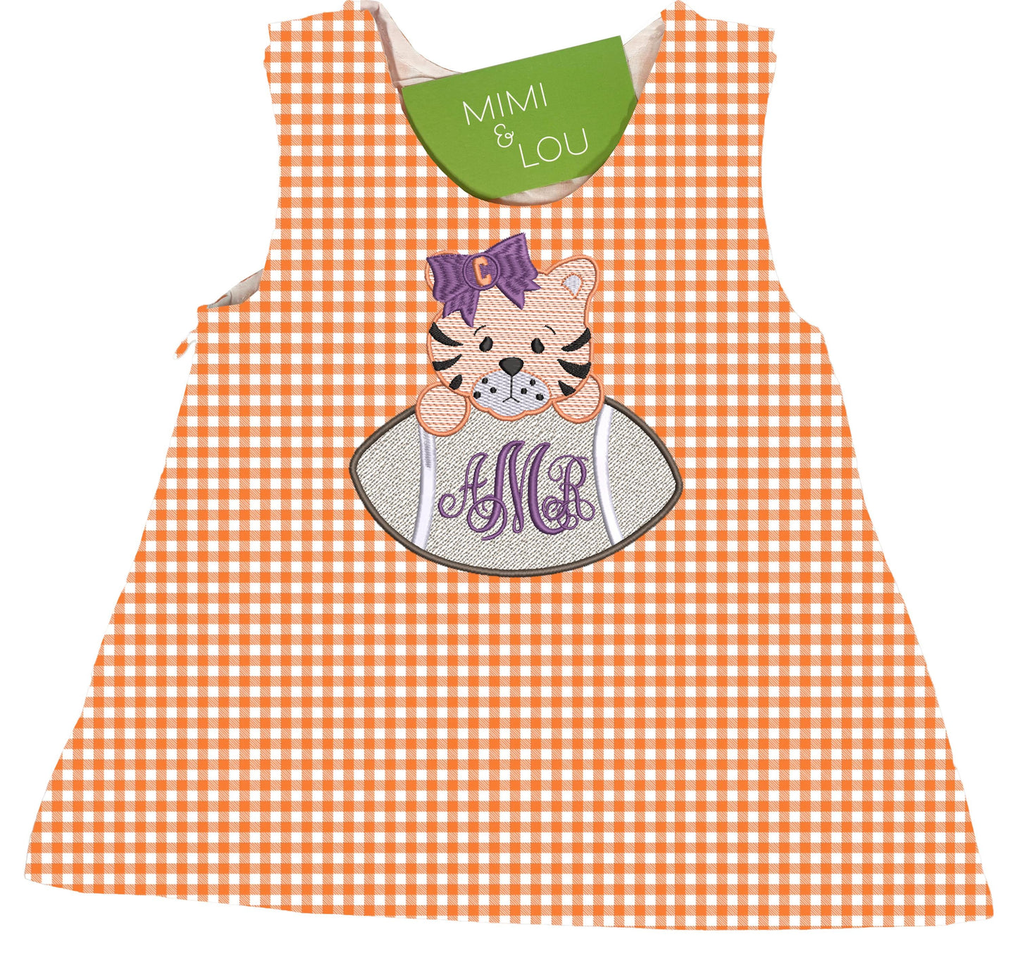 Baby Tiger gingham dress