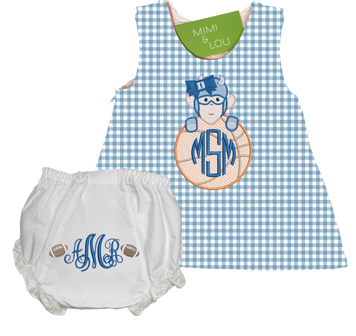 Baby Devil gingham dress