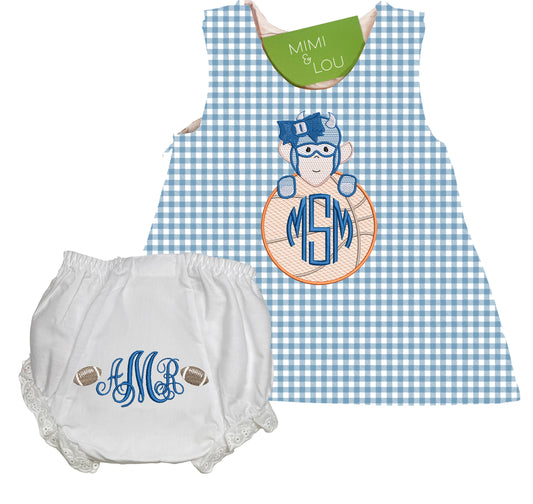 Baby Devil gingham dress