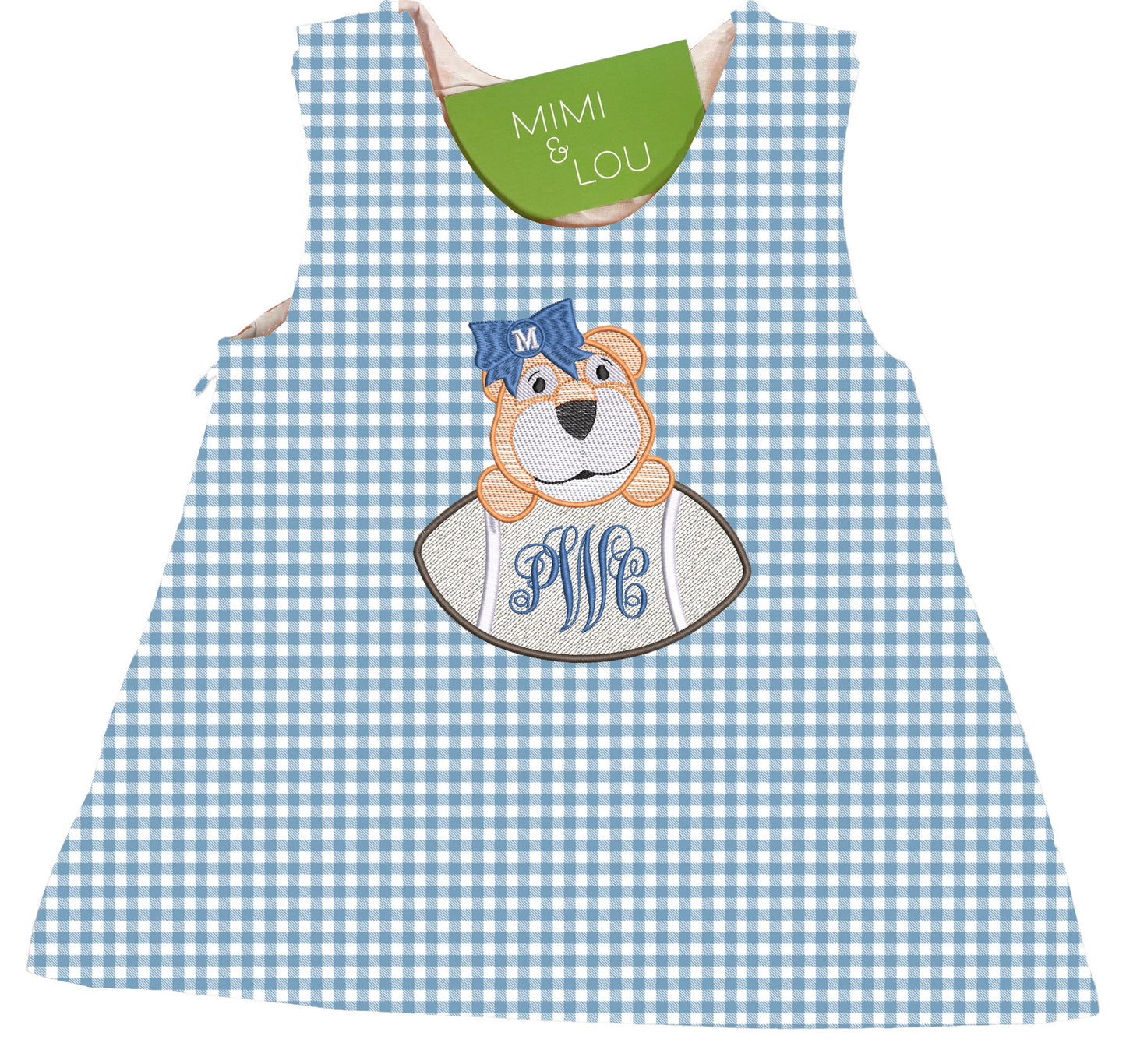 Baby Tiger gingham dress Memphis