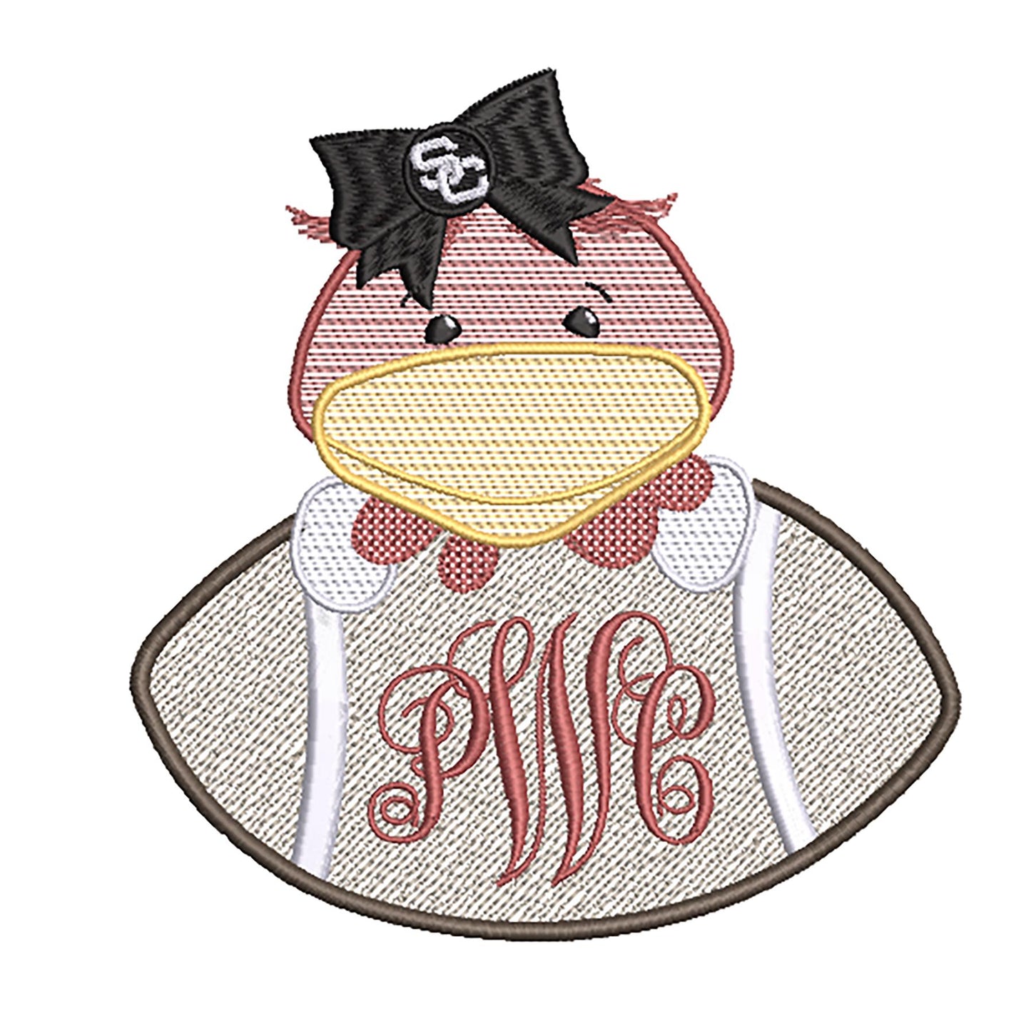 Baby Rooster Football gingham dress