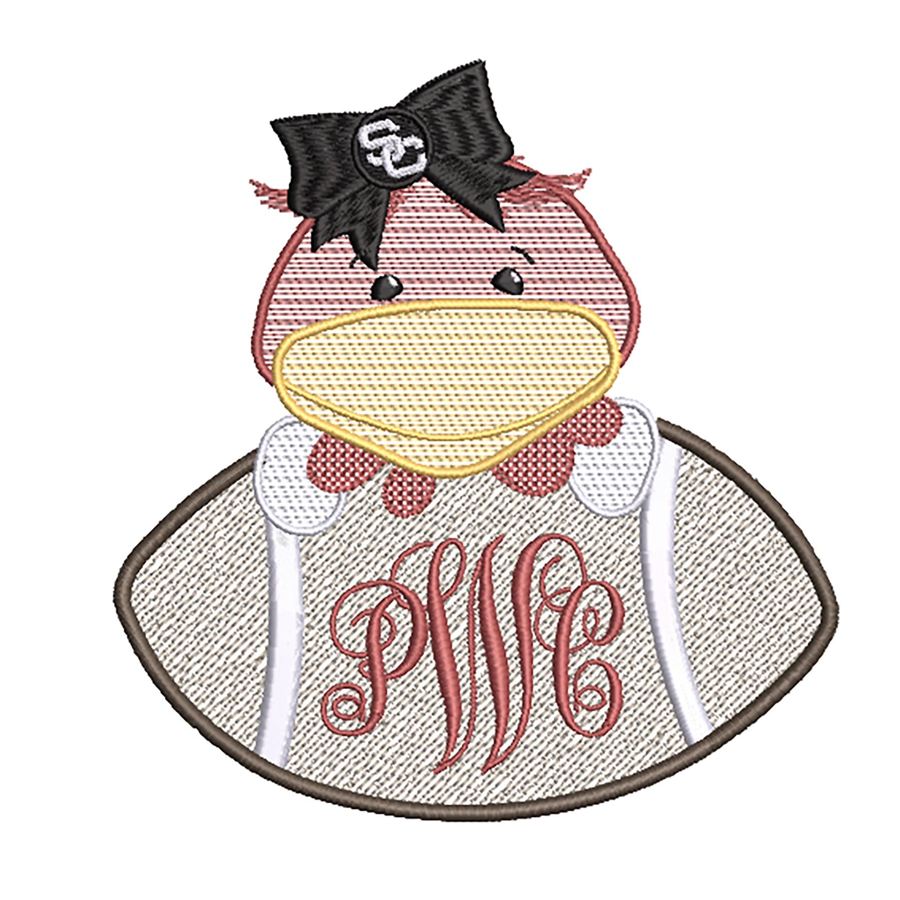 Baby Rooster Football gingham dress