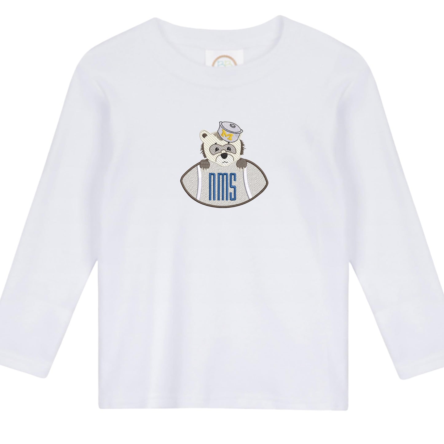 Football Baby boys shirt (long sleeve) and gingham pants