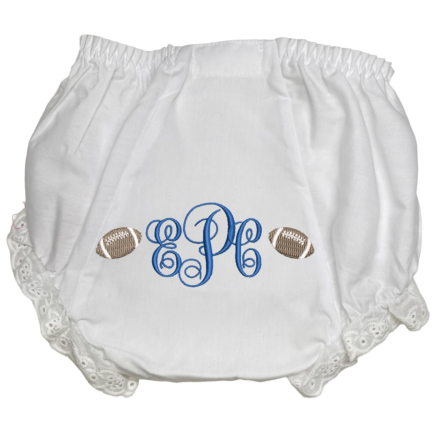 Baby Alligator Football gingham dress