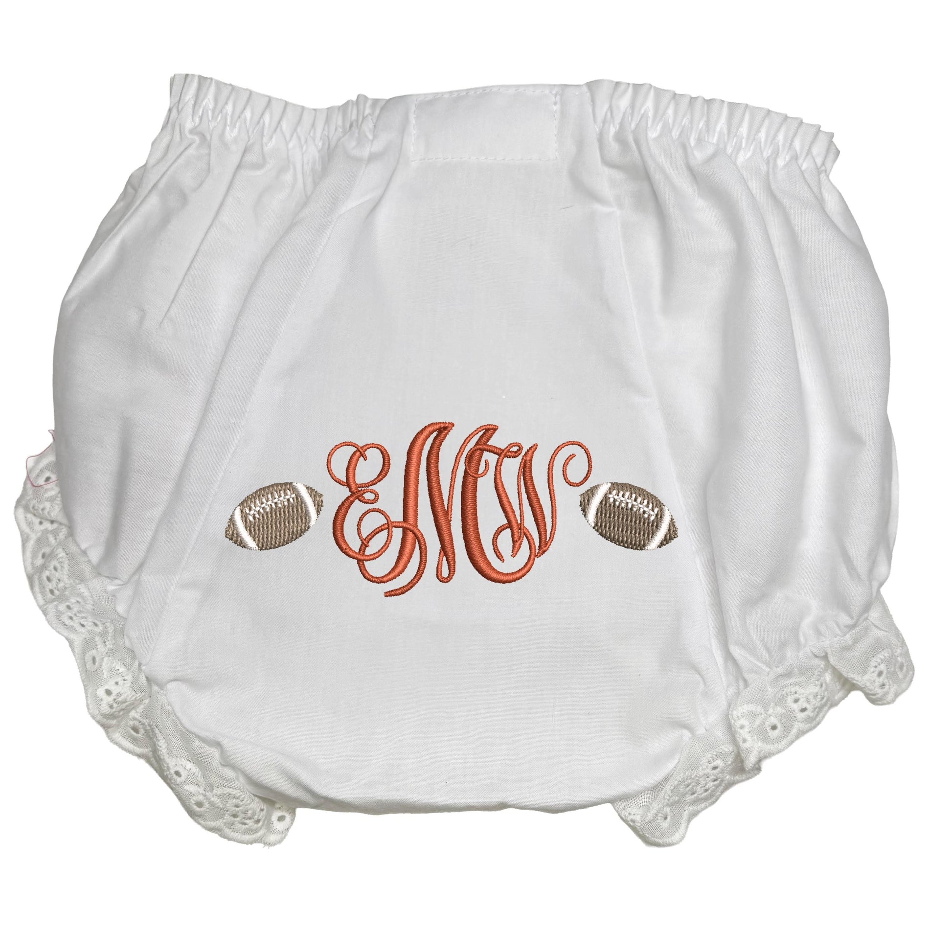 Baby Bull Football gingham dress