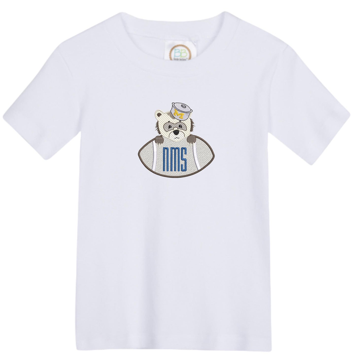 Football Baby boys shirt and gingham shorts