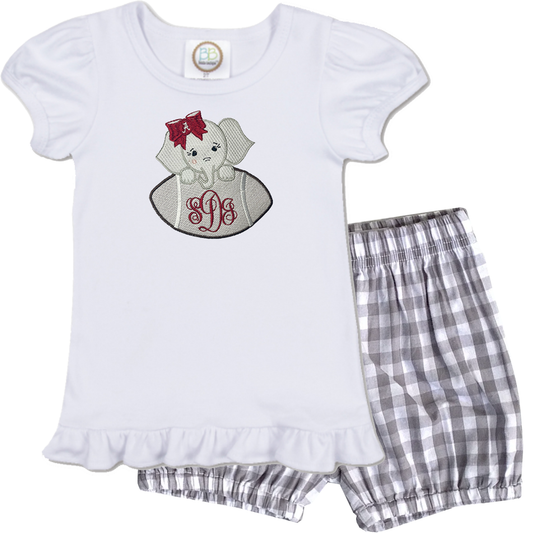 Alabama shorts outfit - girls