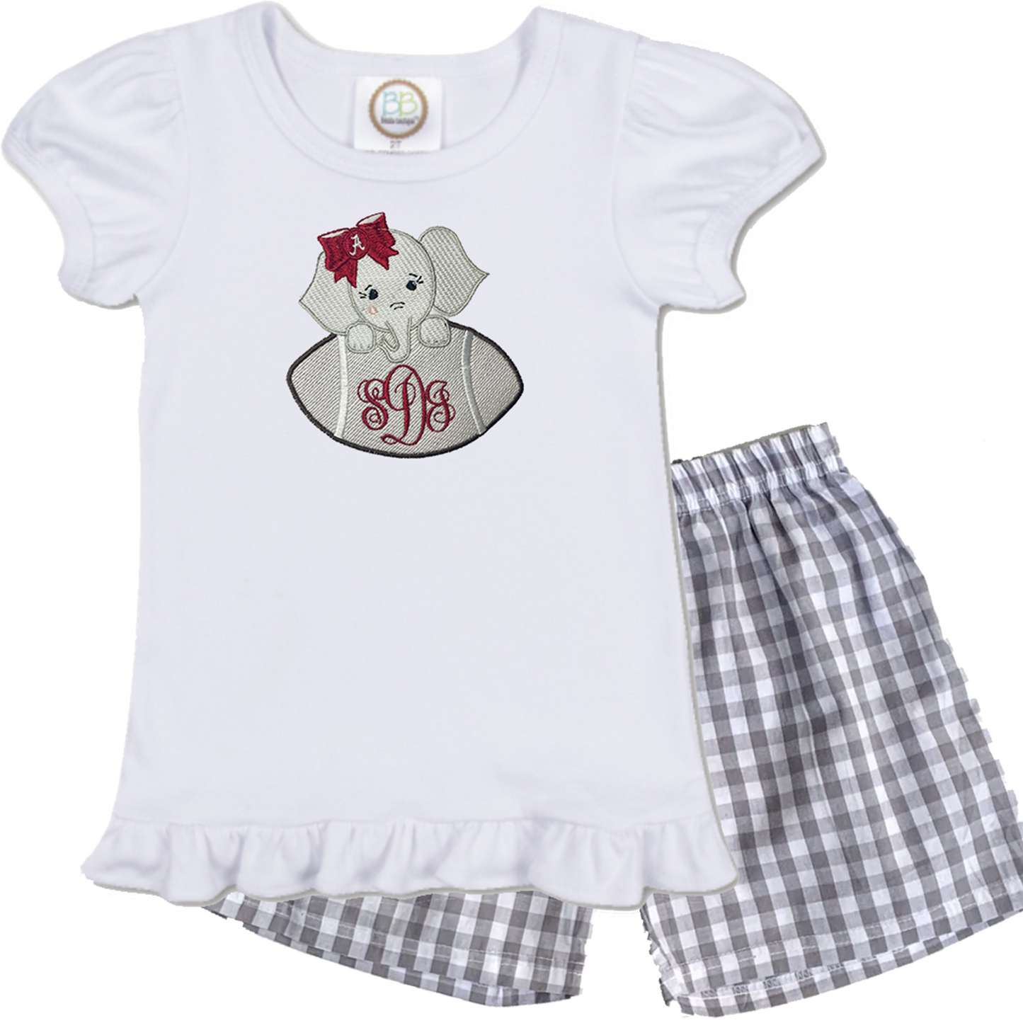 Alabama shorts outfit - girls