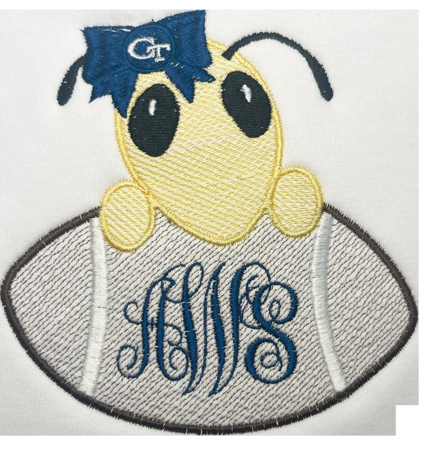 ACC Babies - Georgia Tech embroidered shirt for girls