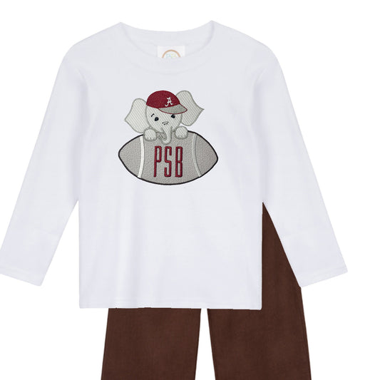 SEC Babies - Alabama embroidered shirt for boys