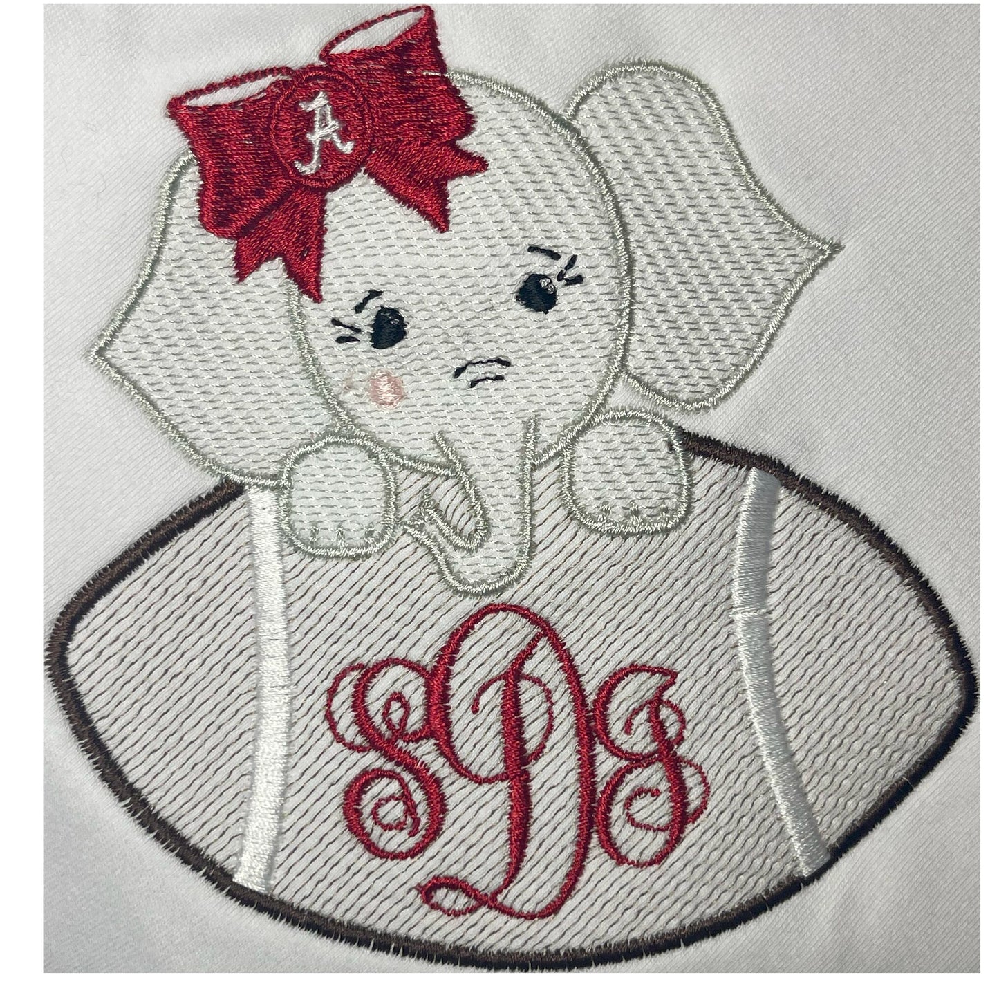 SEC Babies - Alabama embroidered shirt for girls